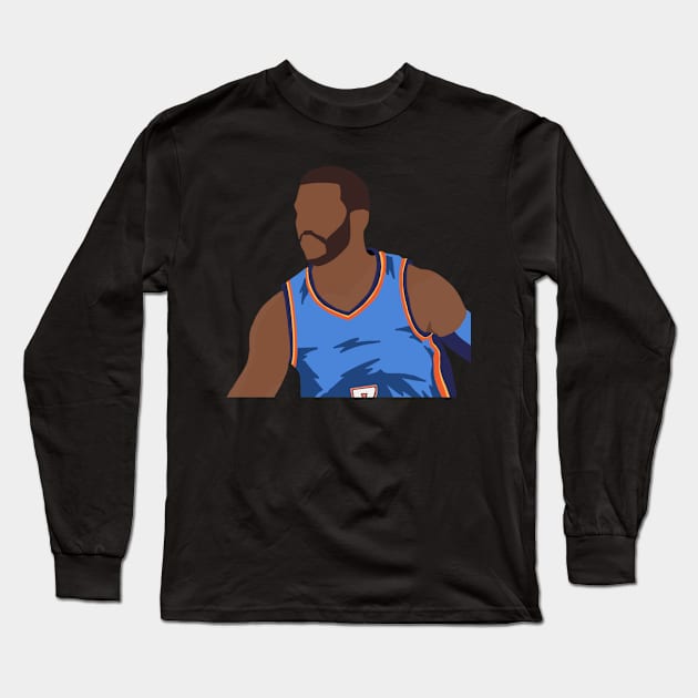 Chris Paul OKC Long Sleeve T-Shirt by ActualFactual